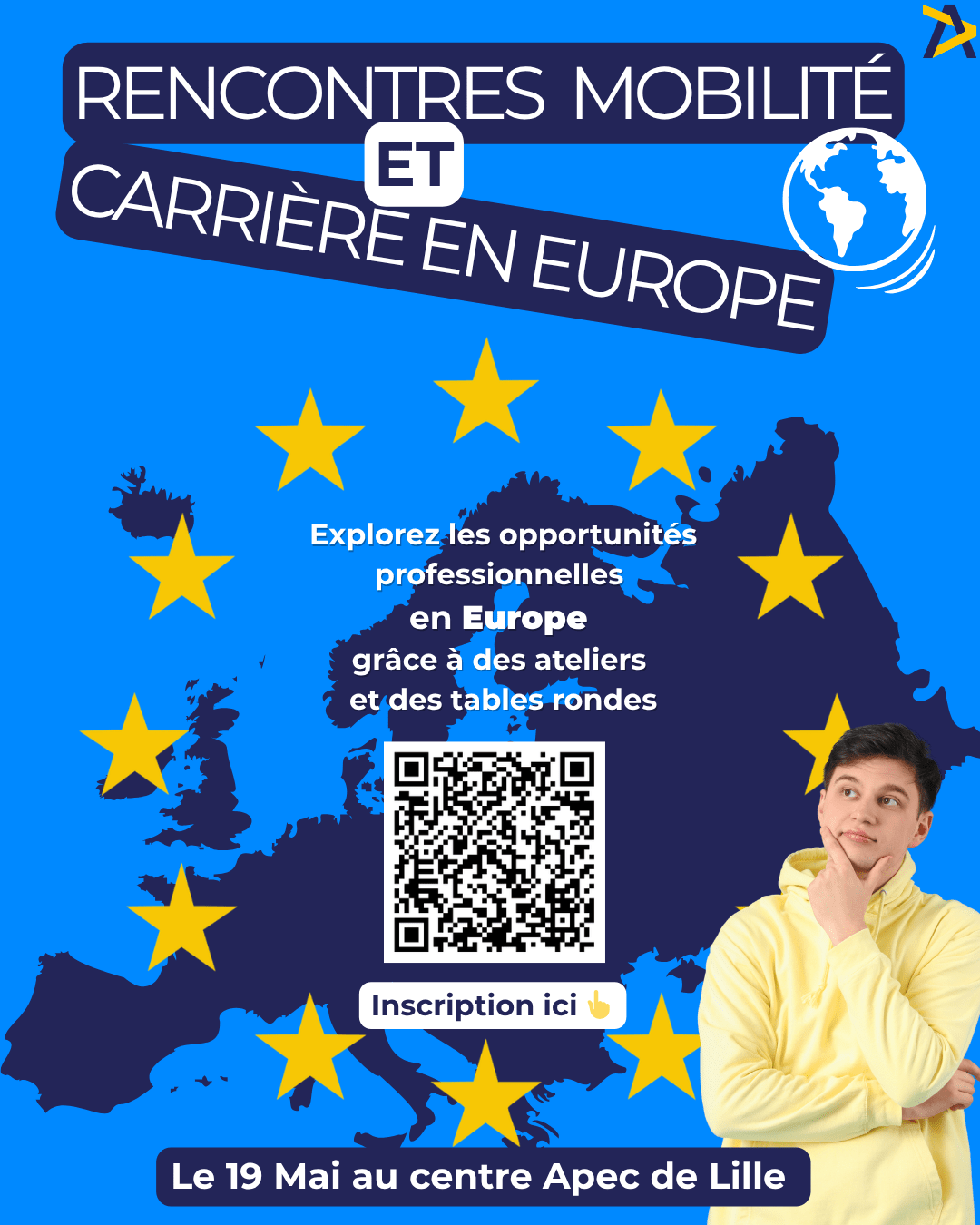 Mobilité et carrières en Europe - APEC Lille 19 mai 2026