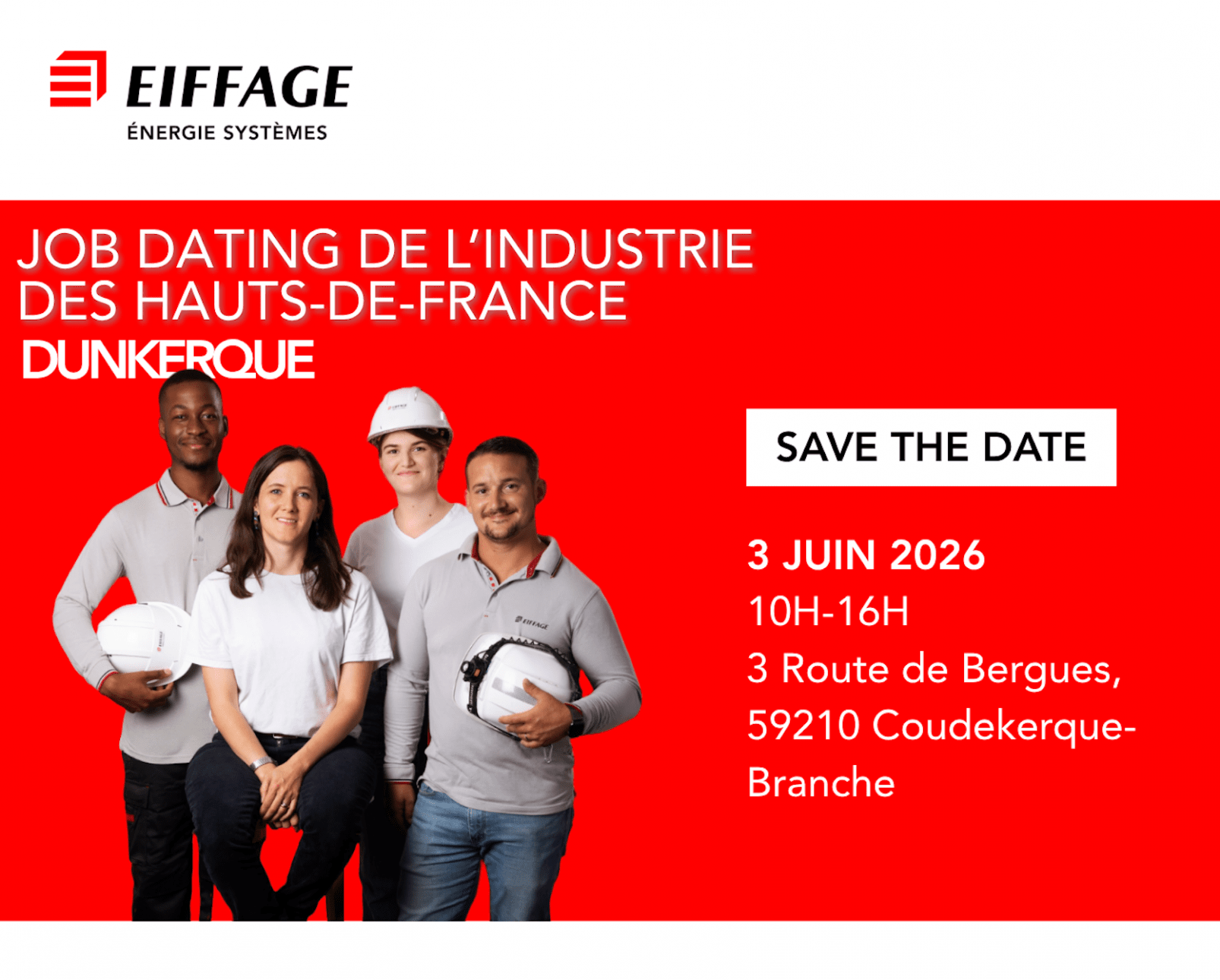 Job dating de l'industrie - Eiffage Énergie Systèmes