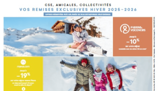 Toute l'offre de Pierre & Vacances et Center Parcs : jusqu'à 30% de réduction