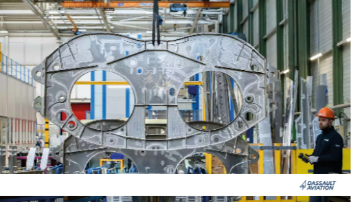 Visite de Dassault Aviation