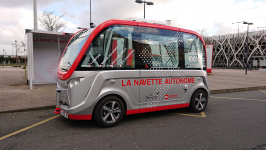 Venez tester la navette autonome sur le campus Cité scientifique