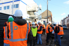 Retour en images sur la visite de chantier de Lillenium